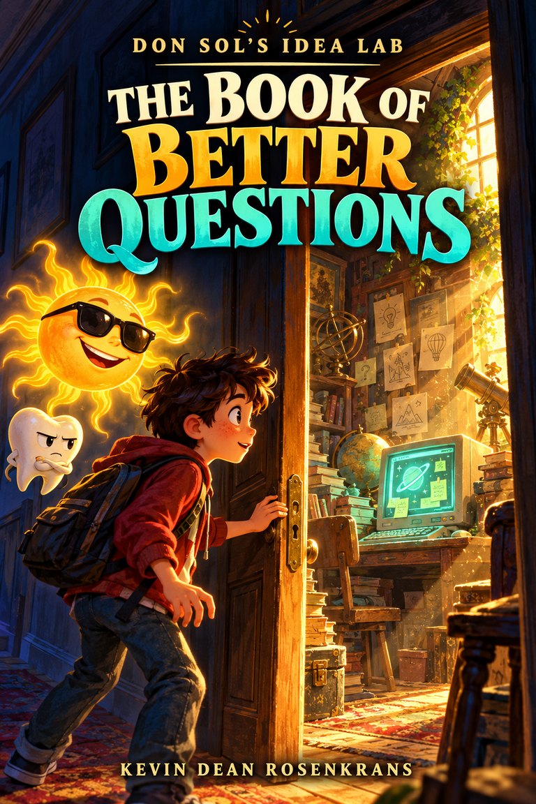 The Book of Better Questions — cover by Kevin Dean Rosenkrans